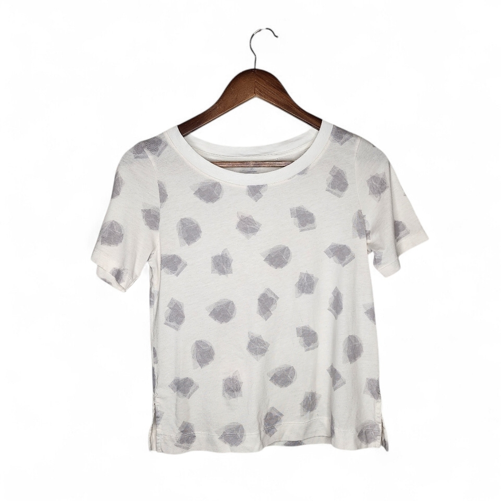 Uniqlo SPRZ NY MoMA Collection Niko Luoma Graphic Tee in White and Gray Size XS